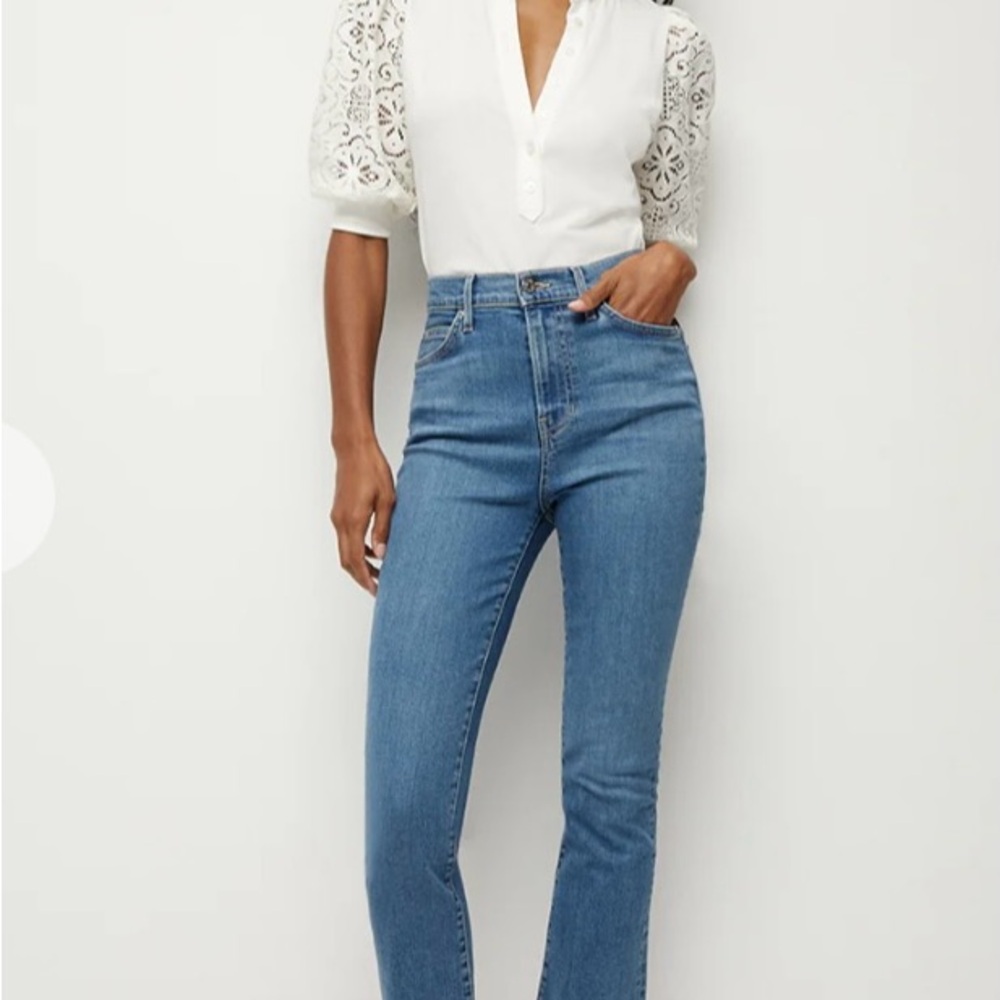 NWT Veronica Beard Carly Kick Flare Jeans